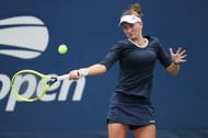 Krejcikova is yet to drop a set this week.